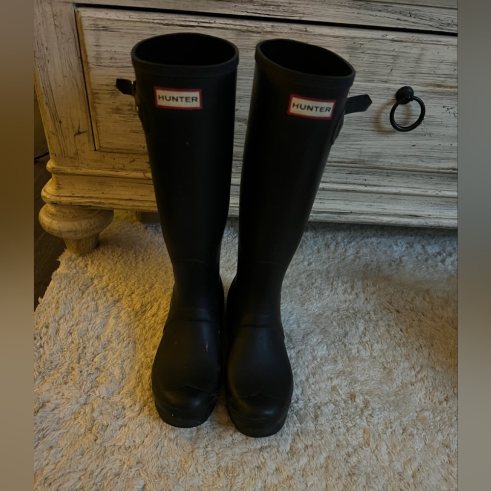 Women's hunter rain boots